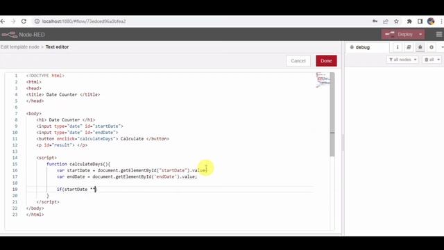 NodeRed | Date Range Implement | NodeRed UI Design смотреть онлайн
