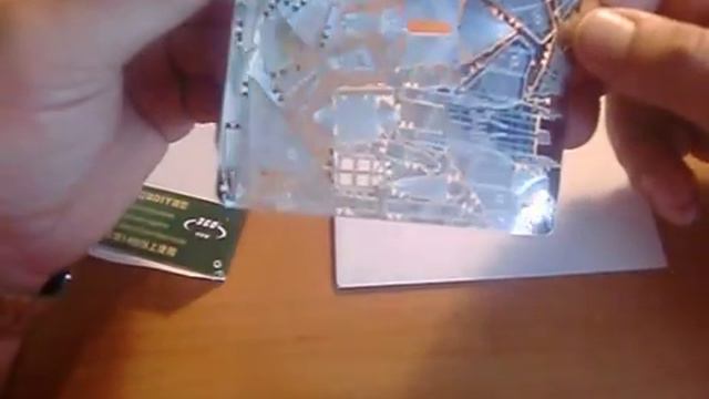 3D металический пазл. смотреть онлайн