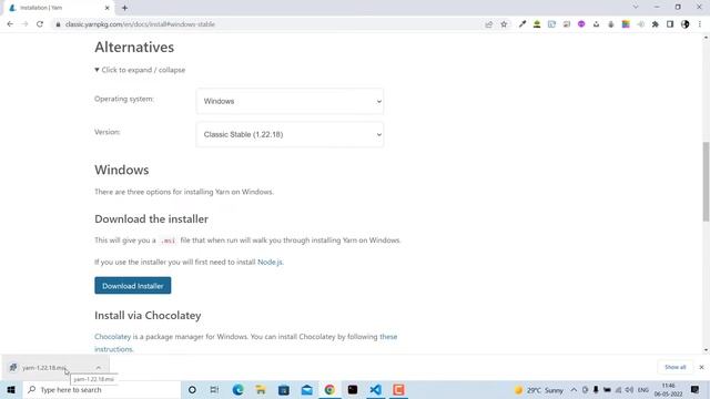 How To Install Yarn Software Package In Visual Studio Code смотреть онлайн