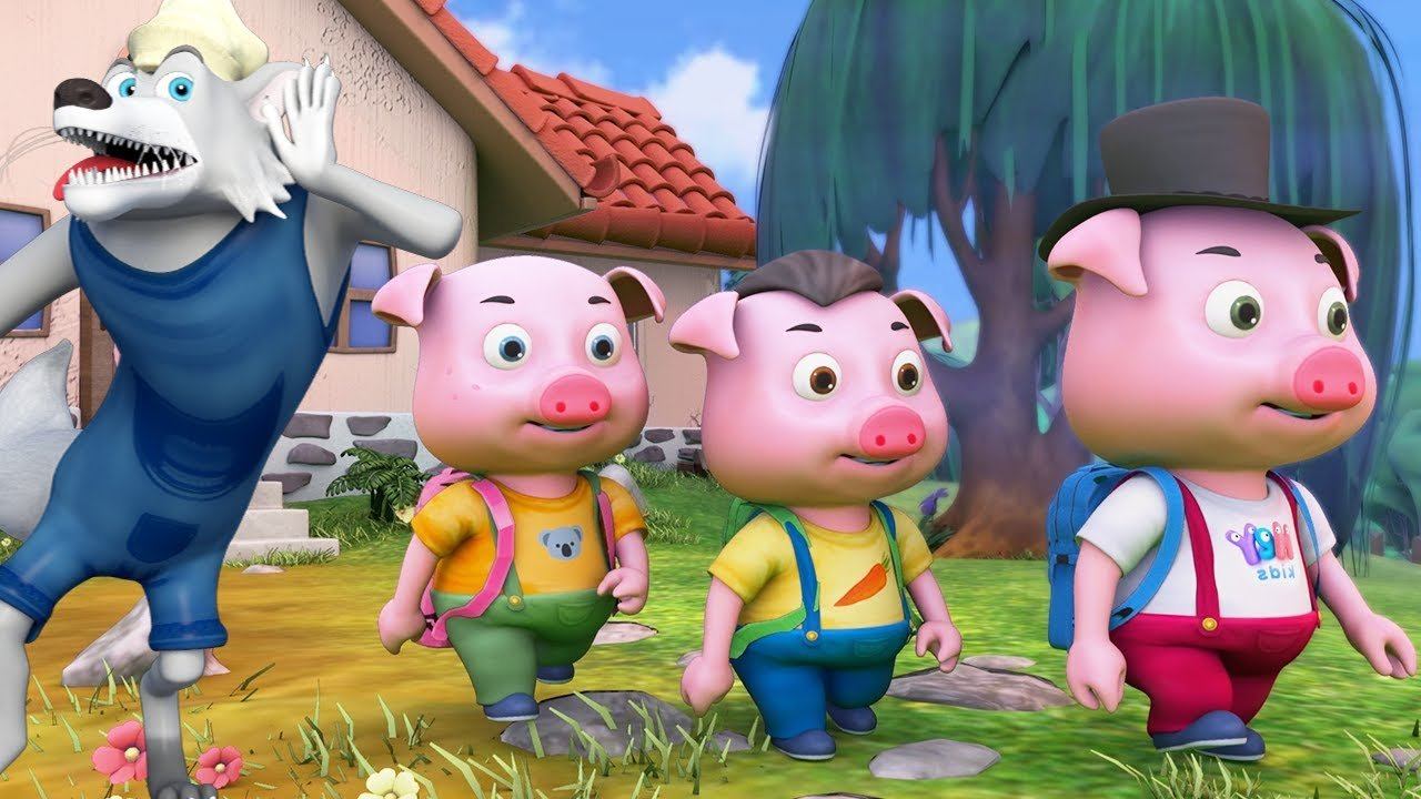 Сказка о Трех Поросятах - Сказки для детей на ночь - Мультики для детей смотреть онлайн