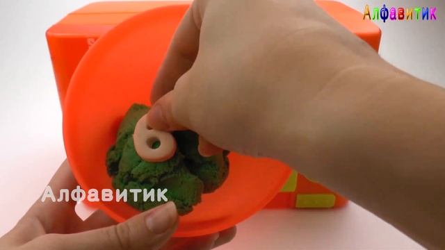 Игра для детей с микроволновкой, кинетическим песком и игрушечным мороженым смотреть онлайн