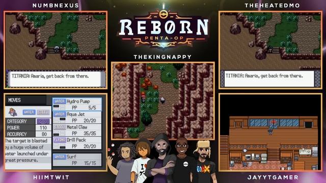 Pokémon Reborn 5-Player Nuzlocke - Ep 71 "LOST IN THE ICE" смотреть онлайн