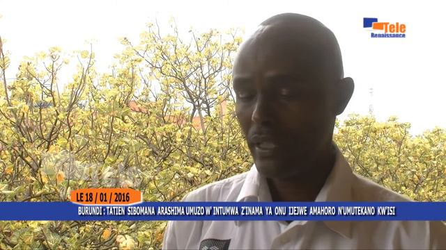 BURUNDI : TATIEN ARASHIMA UMUZO W'INTUMWA Z'INAMA YA ONU IJEJWE AMAHORO N'UMUTEKANO KW'ISI смотреть онлайн