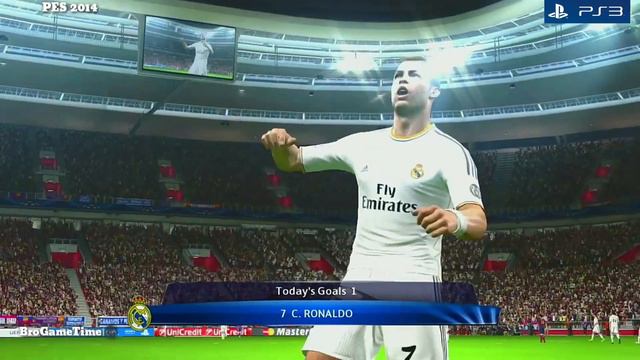 PES 2014 PS3 Vs PS2 - Graphics and Details Comparisons side by side смотреть онлайн