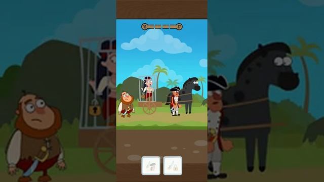Save The Pirate! - Gameplay Walkthrough All Levels 1-25 (Android) смотреть онлайн