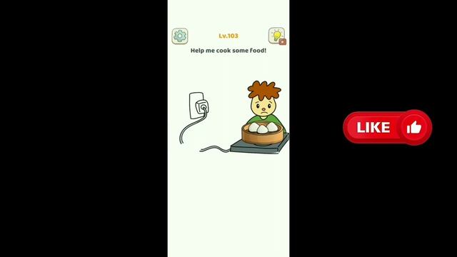 Tricky Brain Story: DOP Puzzle Level 103 Help me cook some food! смотреть онлайн