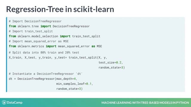Python Tutorial: Decision-Tree for Regression смотреть онлайн