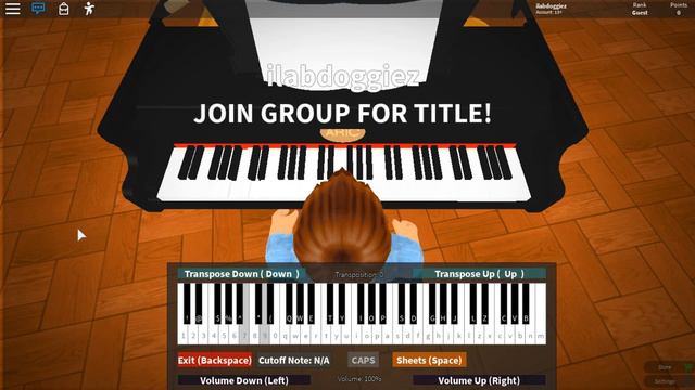 Roblox Piano - Meghan Trainor - Just a Friend To You смотреть онлайн