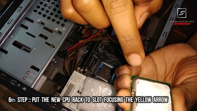 How to Change/Replace/Upgrade any CPU/Processor easily ? | 8 Easy Steps | Core2duo E8600 3.33ghz cp смотреть онлайн