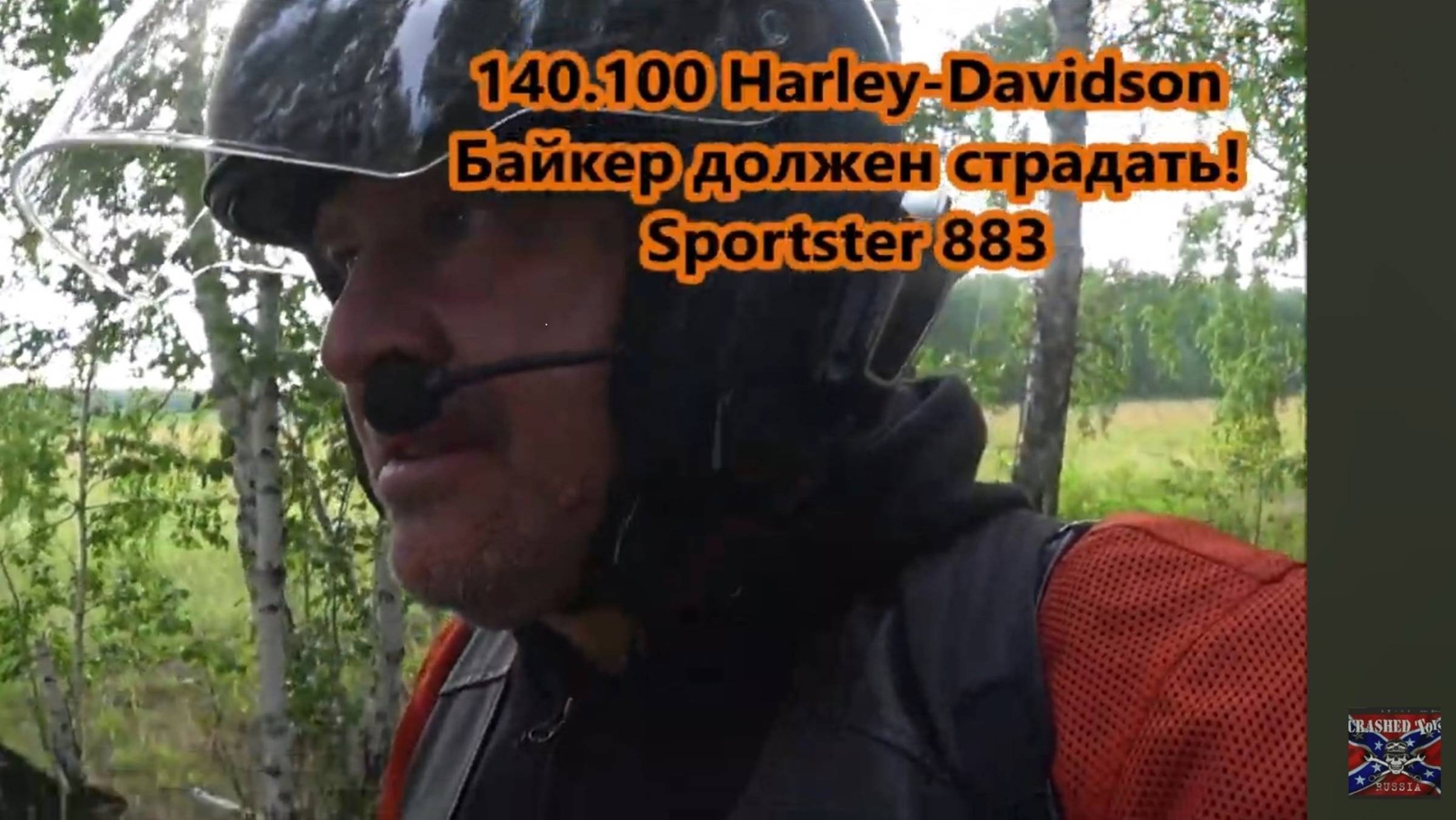 Harley-Davidson Байкер должен страдать! Sportster 883 смотреть онлайн