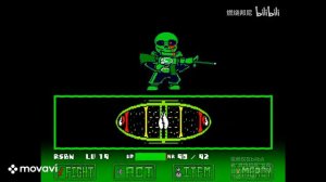 Green Sans - Phase 2 [Battle Animation] на русском