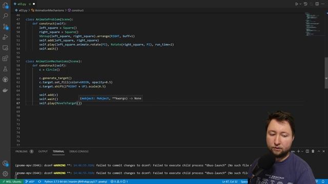 Manim Tutorial Series E03: Animation Deep Dive | Mathematical Animations WITH EASE смотреть онлайн