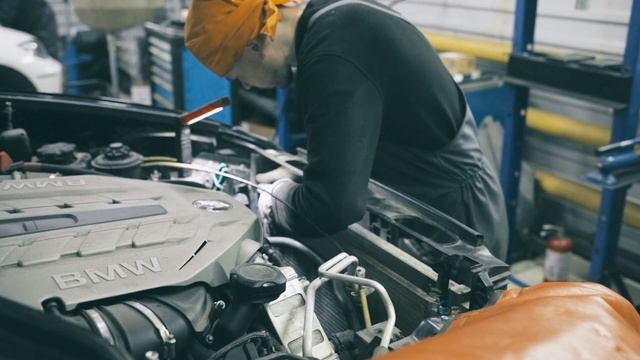 Мойка радиаторов BMW X6 E71 смотреть онлайн