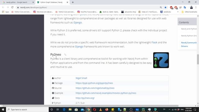 Neo4j Integration in Python + Simple Semantic Network смотреть онлайн