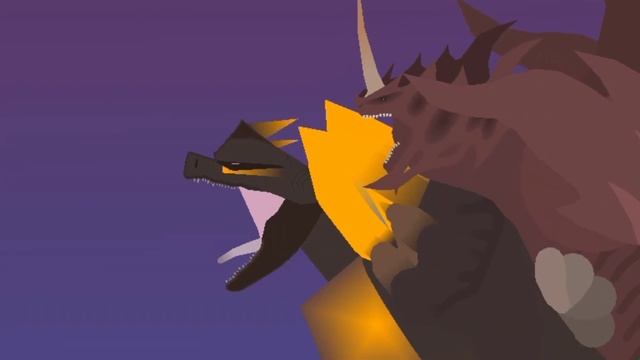 SlicKs Gigan, SpaceGodzilla and Destroyah Test Animation | A Godzilla Stick Nodes Animation смотреть онлайн