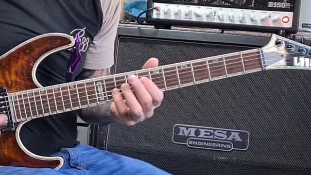 ESP Ltd mh1000 deluxe series for sale (improvised riffage) смотреть онлайн