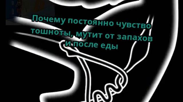 Почему постоянно чувство тошноты, мутит от запахов и после еды смотреть онлайн