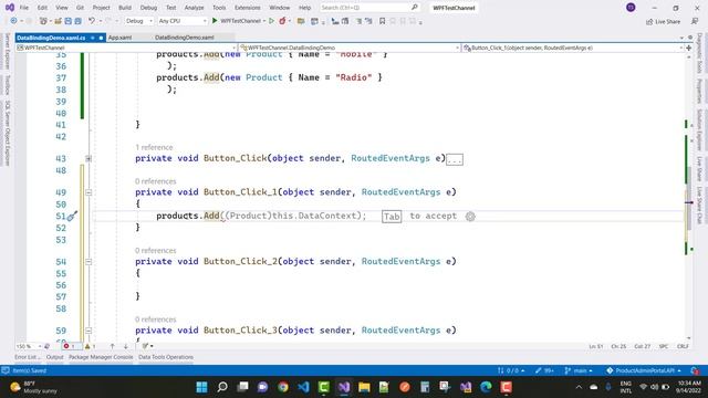 WPF C# Tutorial For Beginners 21: Data Binding via Code Behind, ListBox Binding in Hindi смотреть онлайн