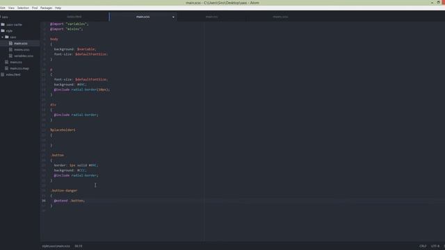 Tutorial SASS 6 - Extend смотреть онлайн