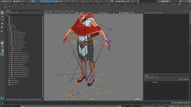 Node based pipeline (rigging) Flow work in progress смотреть онлайн