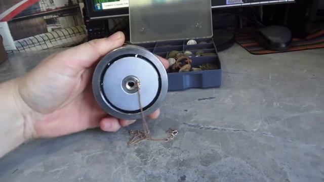 Магнитится ли ЗОЛОТО к поисковому магниту? Наглядный пример и объяснение.