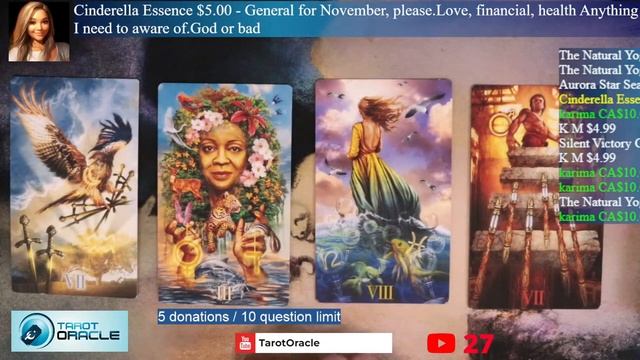 Friday - FREE LIVE Tarot Readings! смотреть онлайн
