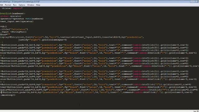 Build A Simple Calculator App Using tkinter library in python смотреть онлайн