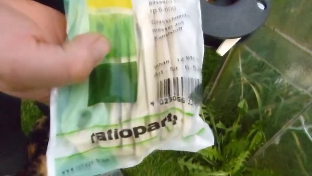 Profi Mähkopf mit Kunststoffmessern смотреть онлайн