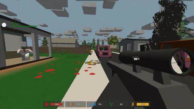 Unturned Пиксельная стимовская зомби игруха ) смотреть онлайн