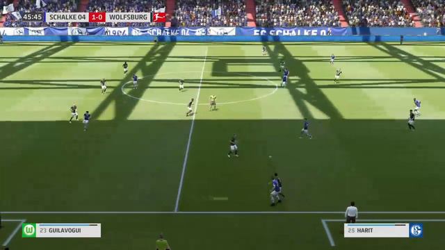 FC Schalke 04 Vs VfL Wolfsburg,German Bundesliga II FIFA 19 II PS4 Gameplay смотреть онлайн