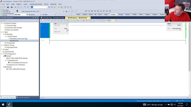 Prevent Array Subscript Too Large Fault an in Allen Bradley PLC смотреть онлайн