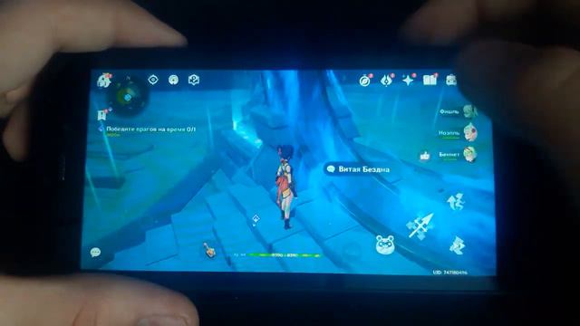 Как я играю в Genshin Impact на слабом устройстве смотреть онлайн