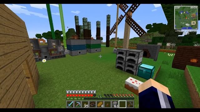 Выживание на сервере с модами /Как быстро накопать много ресурсов в Minecraft(Immersive Engineering смотреть онлайн