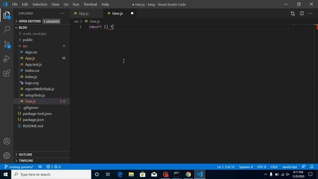 React tutorial for Beginners #50 Dynamic Routing смотреть онлайн