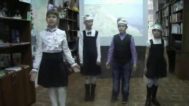 Страна читающая — «г. Минусинск школа № 12» читает произведение «Лебедь, Рак и Щука» И. А. Крылова. смотреть онлайн