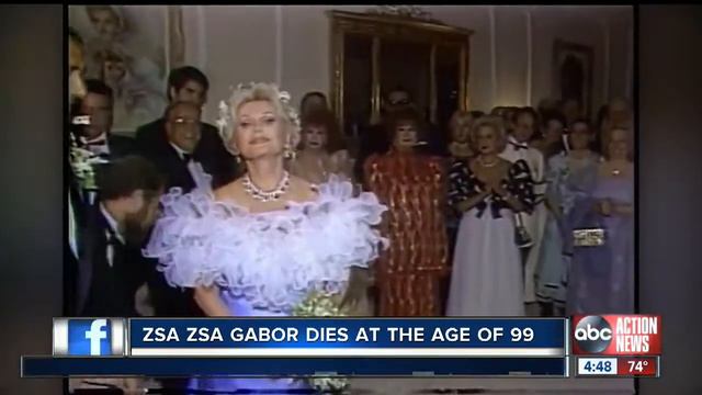 Zsa Zsa Gabor dies at the age of 99 смотреть онлайн