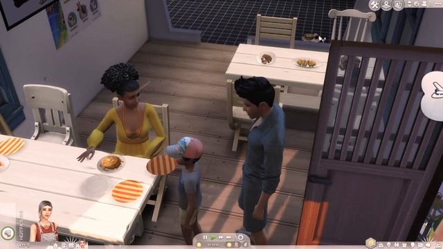 МОЯ ЗАКУСОЧНАЯ! Играем и смотрим мод The Sims 4