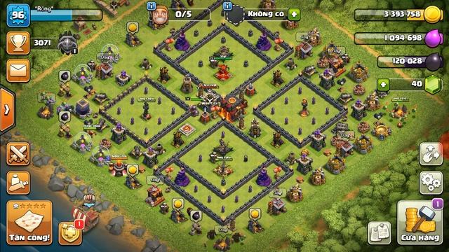 Nhok Kevin/ ONE TROOP với LEVE 1.2.3.4.5.6.7.8.9 MAZE BASE _CLASH OF CLAN смотреть онлайн