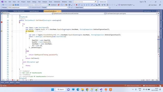 JWT authentication and Validation in Asp Net core Web Api смотреть онлайн