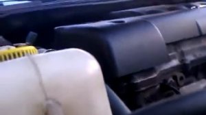 Работа прогретого двигателя Nissan primera p12 рестайл