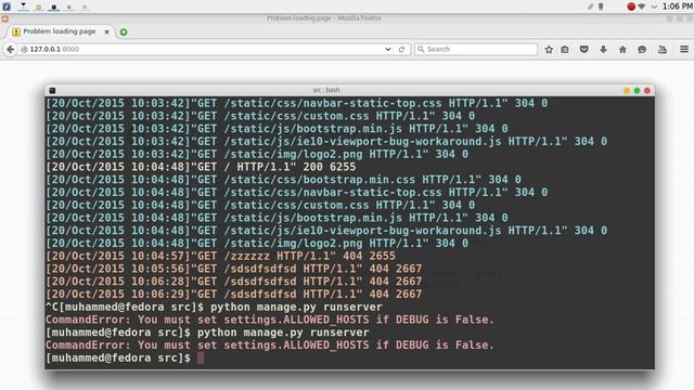 143 Python Web Django settings debug & production mode بيئة المطور وبيئة المنتج смотреть онлайн
