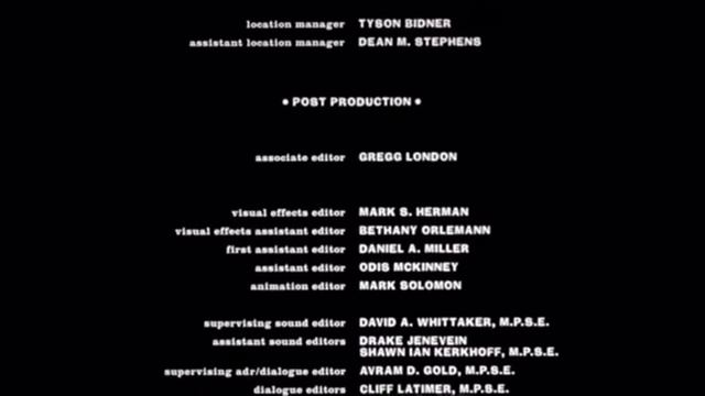 Stuart Little 2 (2002) End Credits
