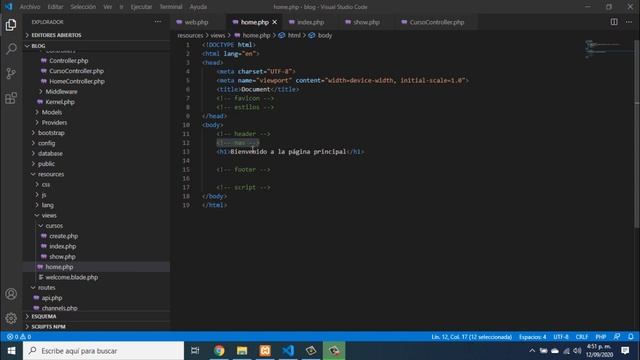 06 - Vistas en Laravel - Curso Laravel 10 desde cero смотреть онлайн