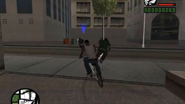прохождение gta san andreas на джостике | миссия 1 | big смоук смотреть онлайн
