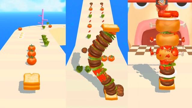 The eternal struggle of good and evil. New image, new levels in Sandwich Runner. смотреть онлайн