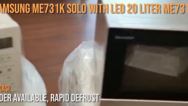 MICROWAVE 800 RIBUAN TERJANGKAU DARI SAMSUNG TIPE ME731K DAN SHARP (R-21D0(S)-IN) REVIEW JUJUR! смотреть онлайн