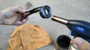 Горячее оксидирование стали , воронение , дома.