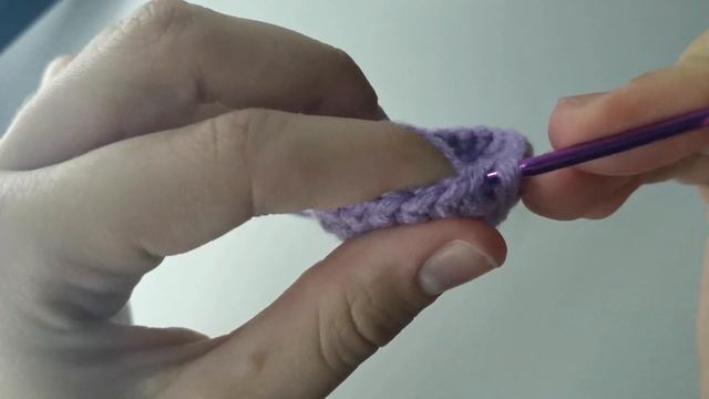 Урок вязания крючком. Сс - соединительный столбик / ПСБН (полустолбик без накида. Основы вязания смотреть онлайн