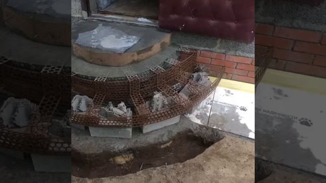 Полукруглое крыльцо своими руками смотреть онлайн